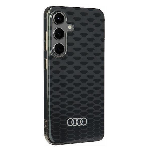 Audi nakładka do Samsung Galaxy S24 AU-IMLMS24-Q5/D3-BK czarna IML Pattern